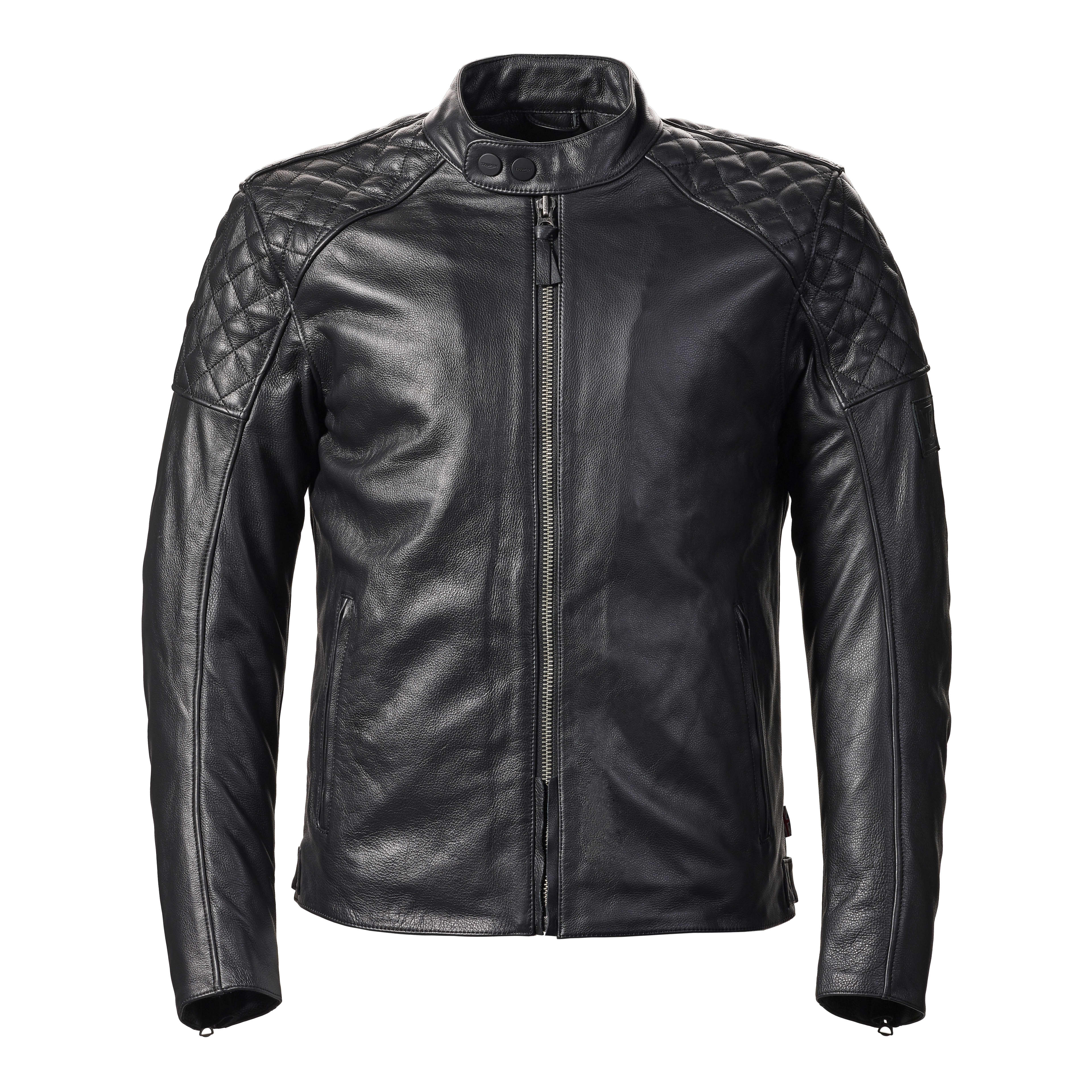 Braddan Retro Mesh Black Jacket | Motorcycle Clothing